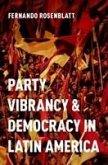 Party Vibrancy and Democracy in Latin America