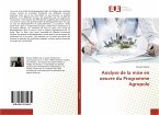 Analyse de la mise en oeuvre du Programme Agropole