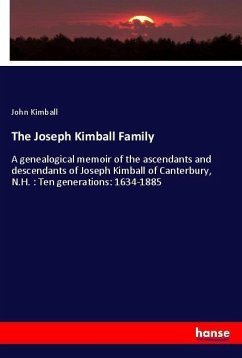 Cover The Joseph Kimball Family