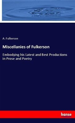 Miscellanies of Fulkerson - Fulkerson, A.