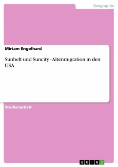 Cover Sunbelt und Suncity - Altenmigration in den USA (eBook, ePUB)