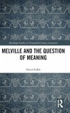 Melville and the Question of Meaning