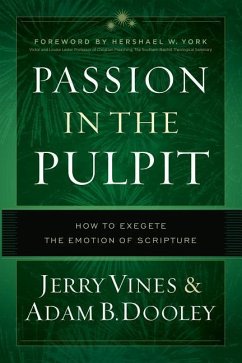 Passion in the Pulpit - Vines, Jerry; Dooley, Adam B