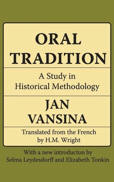 Oral Tradition Oral Tradition