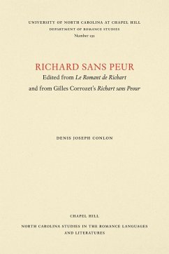 Richard sans Peur - Conlon, Denis Joseph