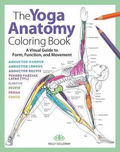 Yoga Anatomy Coloring Book - Solloway, Kelly