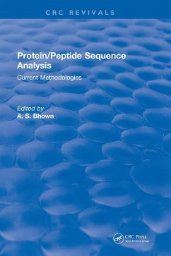 Protein/Peptide Sequence Analysis - Bhown, A. S.