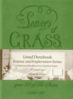 Leaves of Grass: Green Lined Journal: Green