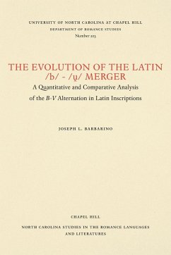 The Evolution of the Latin /b/-/¿/ Merger - Barbarino, Joseph L.