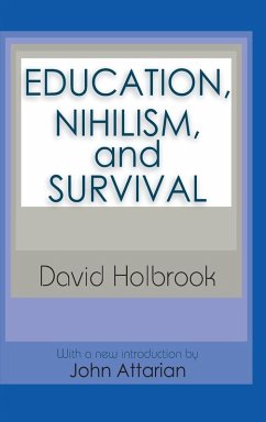 Cover Education, Nihilism, and Survival