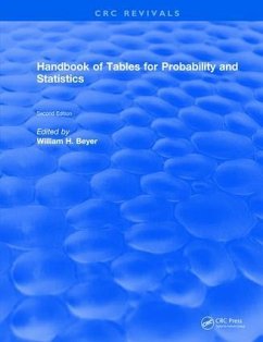 Handbook of Tables for Probability and Statistics - Beyer, William H.