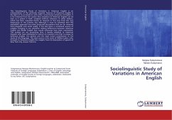 Sociolinguistic Study of Variations in American English