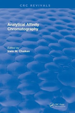 Cover Analytical Affinity Chromatography