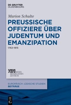 Cover Preussische Offiziere über Judentum und Emanzipation (eBook, PDF)