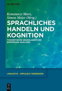 Sprachliches Handeln und Kognition (eBook, PDF)