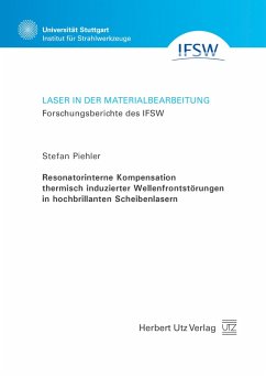 Cover Resonatorinterne Kompensation thermisch induzierter Wellenfrontstörungen in hochbrillanten Scheibenlasern (eBook, PDF)