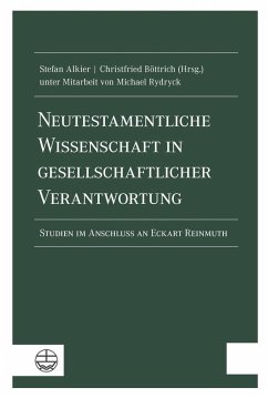 Cover Neutestamentliche Wissenschaft in gesellschaftlicher Verantwortung (eBook, ePUB)
