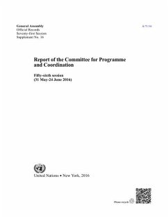 Report of the Committee for Programme and Coordination