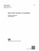 Report of the Committee on Contributions: Seventy-Seventh Session (5-23 June 2017)