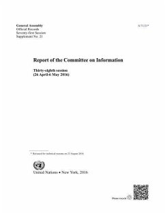 Report of the Committee on Information: Thirty-Eighth Session (26 April-6 May 2016)