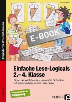 Einfache Lese-Logicals - 2.-4. Klasse (eBook, PDF) - Rosendahl, Julia
