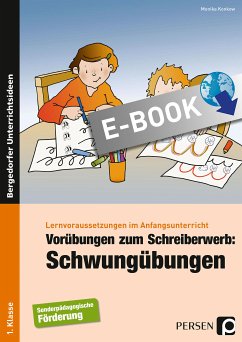 Vorübungen zum Schreiberwerb: Schwungübungen (eBook, PDF) - Konkow, Monika