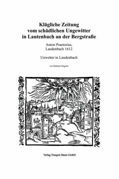 Klägliche Zeitung vom schädlichen Ungewitter in Lautenbach an der Bergstraße (eBook, PDF) - Hegeler, Hartmut