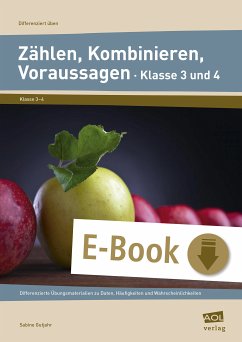 Zählen, Kombinieren, Voraussagen - Klasse 3 und 4 (eBook, PDF) - Gutjahr, Sabine