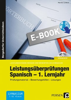 Leistungsüberprüfungen Spanisch - 1. Lernjahr (eBook, PDF) - Landeck, Mareike