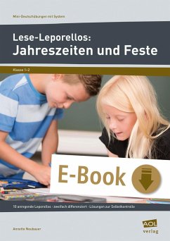 Lese-Leporellos: Jahreszeiten und Feste Kl. 1/2 (eBook, PDF) - Neubauer, Annette