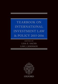 Cover Yearbook on International Investment Law & Policy 2015-2016 (eBook, ePUB)