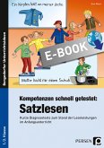 Kompetenzen schnell getestet: Satzlesen (eBook, PDF)