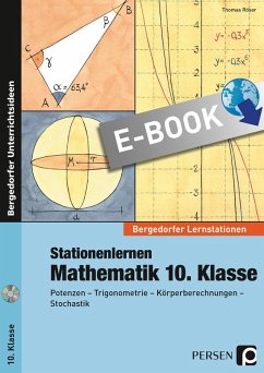 Stationenlernen Mathematik 10. Klasse (eBook, PDF) - Röser, Thomas