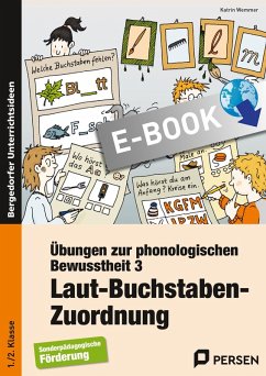 Übungen zur phonologischen Bewusstheit 3 (eBook, PDF) - Wemmer, Katrin