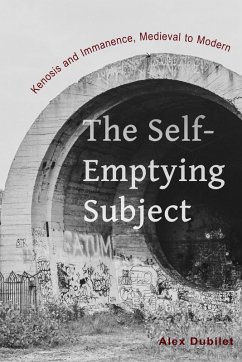 Self-Emptying Subject (eBook, PDF) - Dubilet, Alex