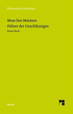 Führer der Unschlüssigen (eBook, PDF) - Maimonides, Moses