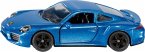 SIKU 1506 - Porsche 911 Turbo S, blau, Metall/Kunststoff