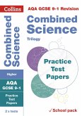 Collins GCSE 9-1 Revision - Aqa GCSE Combined Science Higher Practice Test Papers