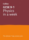 Letts GCSE 9-1 Revision Success - GCSE Physics in a Week