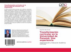 Transformación curricular en la Universidad de Panamá: Una experiencia - Díaz Donado, Jorge Darío