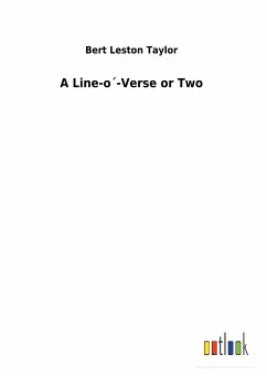 A Line-o´-Verse or Two