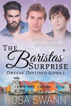 Cover The Baristas' Surprise: MMM Omegaverse Mpreg Romance (Omegas' Destined Alpha, #1) (eBook, ePUB)