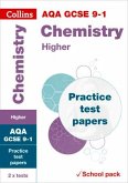 Collins GCSE 9-1 Revision - Aqa GCSE Chemistry Higher Practice Test Papers