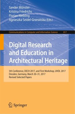 Digital Research and Education in Architectural Heritage