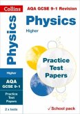Collins GCSE 9-1 Revision - Aqa GCSE Physics Higher Practice Test Papers