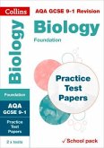 Collins GCSE 9-1 Revision - Aqa GCSE Biology Foundation Practice Test Papers