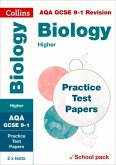 Collins GCSE 9-1 Revision - Aqa GCSE Biology Higher Practice Test Papers