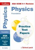 Collins GCSE 9-1 Revision - Aqa GCSE Physics Foundation Practice Test Papers