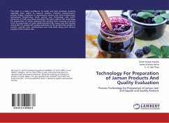 Technology For Preparation of Jamun Products And Quality Evaluation - Kuruba, Eresh Kumar;Vema, Vamsi Krishna;Priya, C. H. Hari