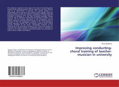 Improving conducting-choral training of teacher-musician in university